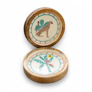 Ensaladera decorativa de regalo de negocios ecológica de madera de mango hecha a mano de calidad superior con logotipo de Color personalizable estilo lindo - Product Image 2