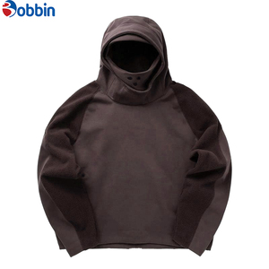 Conjunto Deportivo para Hombre de Talla Grande, Ropa de Calle Cómoda, Sudadera con Capucha de Doble Capa, Transpirable, con Paneles de Felpa y Tejido de Punto - Product Image 2