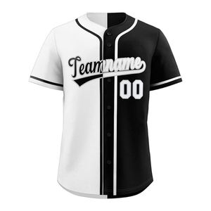 เสื้อกีฬาเบสบอลผ้าโพลีเอสเตอร์100% แห้งเร็วขนาดใหญ่เสื้อพิมพ์ลายพิมพ์ซับลิเมชันลายทาง - Product Image 2