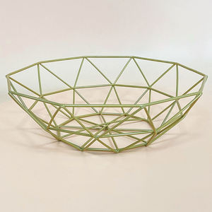 Panier à fruits classique en métal multifonctionnel, fait à la main, de style doré, écologique, moderne, pour gâteaux, fruits, Eid, mariage, nouveau modèle 2025 - Product Image 5