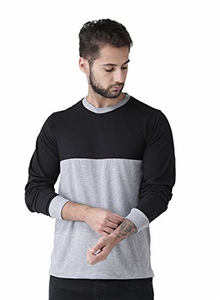 Meilleur prix T-shirts solides à manches longues pour hommes 100% coton respirant séchage rapide haute qualité Street Wear bas quantité minimale de commande - Product Image 3