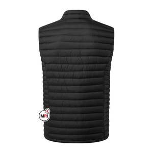 Chaleco acolchado con logotipo personalizado para hombre, chalecos acolchados de invierno, chaleco de burbujas, chalecos cálidos sin mangas con logotipo personalizado para exteriores - Product Image 4