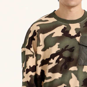 Sweat-shirts pour hommes à motif camouflage unique, vente chaude, meilleure qualité, nouveau style, 100% polaire, coton personnalisé, mode - Product Image 5