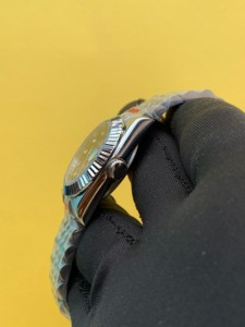 Personalized 36mm Diamond On Dial Stainless Steel <b>Mechanical</b> Automatic Analog Wrist <b>Watch</b> <b>For</b> Women Fashion Swiss <b>Watch</b> Supplier - Product Image 3