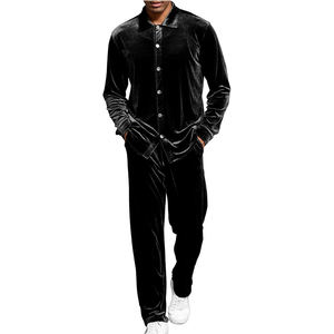 Survêtement en velours confortable pour hommes pour l'hiver Respirant et dernier design Matériau de meilleure qualité au prix - Product Image 1