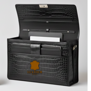 กระเป๋าเดินทางหนังแท้สไตล์วินเทจ น้ำหนักเบา ทนทาน พร้อมซิปปิด มีสีและขนาดให้เลือกตามต้องการ สำหรับใช้งานกลางแจ้ง - Product Image 4