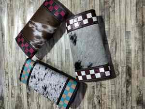 Bolso de Mano de Cuero Genuino Hecho a Mano de Primera Calidad, Estilo Vintage para Mujer, con Cierre de Cremallera, Protección RFID, Elaborado en India - Product Image 2