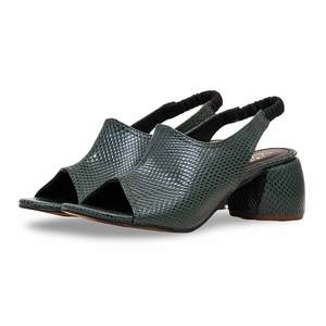 Sandalia Verde Formal Tacón FR5356 - Product Image 3