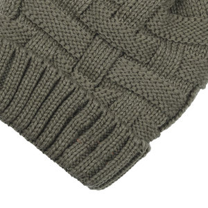 Gorro de punto personalizado con logotipo bordado, gorro cálido de invierno a la moda, gorro de invierno al por mayor - Product Image 6