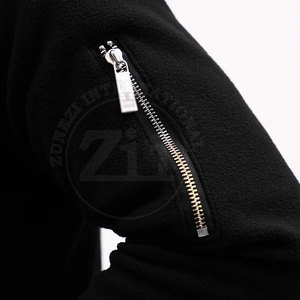 Latest Style Men's Winter Polar Fleece Jacket <b>Stand</b> Collar Front Logo Wholesale Best Grade Windproof Breathable Eco-Friendly - Product Image 5