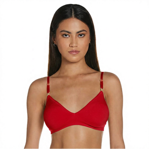 T-shirt court de yoga personnalisé pour femme en coton premium sans coutures, extensible dans quatre directions, col en V, coupe estivale, avec logo imprimé par transfert thermique sur le devant - Product Image 6