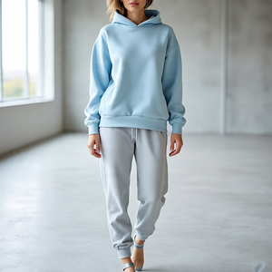 Chándal de mujer Ropa deportiva Jogging Chándal Sudadera con capucha y pantalones de chándal Conjuntos de dos piezas Jersey transpirable Chándal Señoras - Product Image 4