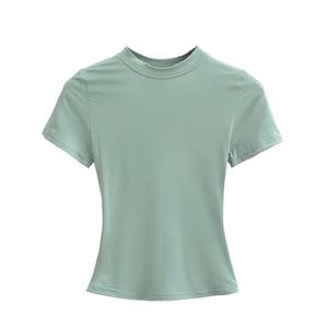 Top vente été femmes T-Shirts avec professionnel fabrique dernier respirant à la mode femmes t-shirt - Product Image 3
