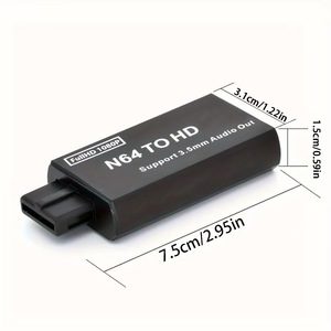 Convertidor de Juegos Hytdj N64 a Adaptador HD con Construcción de ABS+Metal, 1 Año de Garantía - Product Image 2