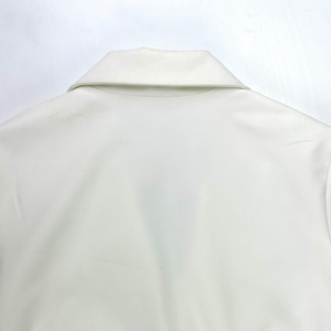 Ngắn Tay Áo V-Cổ Áo Nút Dệt Polyester Phụ Nữ Của Văn Phòng Giản Dị Cắt Hợp Thời Trang 2025 Phong Cách Thái Lan Nhà Máy Bán Buôn - Product Image 4