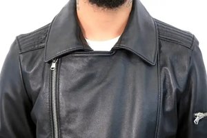 OEM Custom Design Men's Vintage Genuine Leather <b>Jacket</b> with Waterproof Breathable Features and Cool Custom Options - Product Image 6