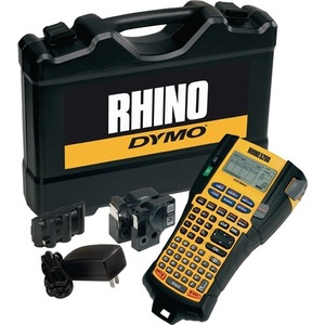 Imprimante d'étiquettes Rhino 5200 DYMO, largeurs de ruban de 6, 9, 12 et 19 mm, largeur 124 mm x longueur 234 mm - Product Image 1