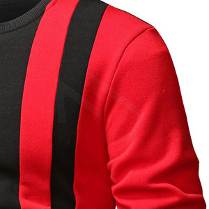 Sweat-shirt à col rond pour homme 2023 Hot Design OEM Custom Made Men Cotton Plain Sweatshirt avec manches longues - Product Image 3