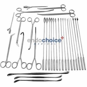 Juego Completo de 44 Piezas de Instrumentos Quirúrgicos Manuales de Acero Inoxidable para Colecistectomía, para Procedimientos Quirúrgicos de Vesícula Biliar - Product Image 4