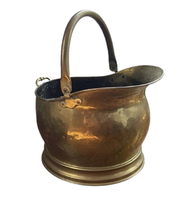 Seau à charbon design pour jardin et maison Seau à charbon en métal cuivré de haute qualité pour la maison Accessoires de cheminée en métal - Product Image 3