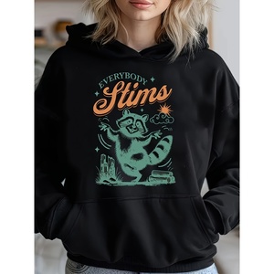 Kinitwear Sweat-shirt à capuche standard automne/hiver pour femme fabriqué en Chine - Product Image 1