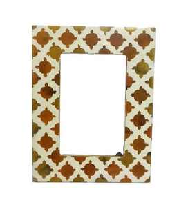 Direct From Manufacturer Handmade Custom Shape Photo <b>Frame</b> with Bone Inlay Polished <b>Printing</b> and Logo Gift Box Included - Product Image 2