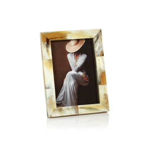 Cadre photo décoratif en os en laiton AK dans un cadre de haute qualité fini multicolore pour la décoration intérieure de table - Product Image 2