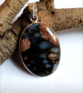 Super qualité Labradorite Rectangle forme pierres précieuses lunette ensemble 925 argent simple caution pendentif bijoux faits à la main pour collier cadeau - Product Image 5