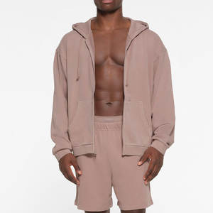 <b>Men</b> <b>Hoodie</b> <b>and</b> <b>Shorts</b> <b>Set</b> - Trendy <b>and</b> Comfortable Two-Piece <b>Set</b> for Summer Workouts <b>and</b> Outdoor Adventures - Product Image 5