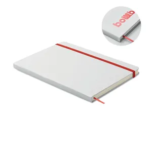 Cuaderno Promocional Sostenible A5 Route White, Cuaderno Ecológico para Merchandising - Product Image 4