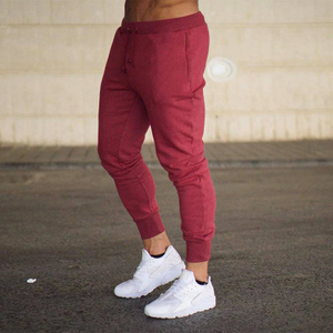 <b>Men's</b> Joggers Plus Size Fitness Pants Skinny Sweatpants Custom logo Fitness Jogging <b>Men</b> Joggers Pants <b>Trousers</b> - Product Image 2