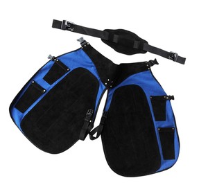 Delantal de trabajo profesional de cuero hecho a mano clásico de TARIQ MFG CO CE ISO EU - Product Image 2