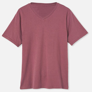 T-shirt de base blanc uni de haute qualité, t-shirt en coton peigné, t-shirt surdimensionné personnalisé pour homme - Product Image 5