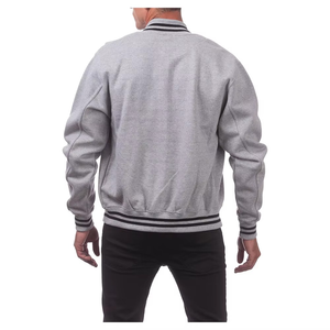 Chaqueta Universitaria de Béisbol Personalizable para Hombre con Cuero Genuino, Parches Bordados de Chenilla de Invierno, Estilo Letterman - Product Image 4