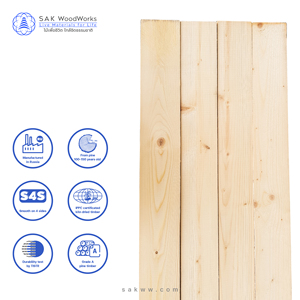 European Pine Spruce Poplar <strong>Birch</strong> 30mm X 70mm X KD S4S Modern Design Furniture Legs Bed Slat House Decor Construction for Hotels