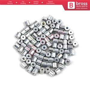 BCR011 BCR011 ชุดสายเคเบิลควบคุมหน้าต่าง สายรัด ปลายสาย หมุดยึด 6x5.6/1.7 มม. 100 ชิ้น - Product Image 4