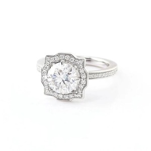 Gorgeous Design Fine Jewelry <b>Ring</b> Beautiful Sterling <b>Silver</b> Round Cut Moissanite Engagement <b>Ring</b> Gift for Women <b>Men</b> - Product Image 1