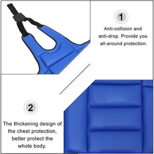 Bouclier d'entraînement de Sparring réversible réglable coussin de ventre de poinçonnage lourd vente en gros boxe poitrine garde corps protecteur Arts martiaux - Product Image 5