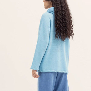 Sweats à capuche pour femmes de haute qualité Design unique décontracté hiver Style de rue doublure avec Logo avant Top vente en gros disponible - Product Image 5