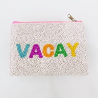Penjualan Laris Harga Pabrik Dompet Buatan Tangan India Uang Kustom Kantong Makeup Manik-manik Dompet Koin Penyimpanan Serbaguna Dompet Mini