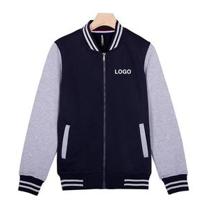 Veste universitaire homme grande taille à manches longues pour l'hiver, avec broderie chenille personnalisée et fourrure de mouton – Vente en gros - Product Image 3