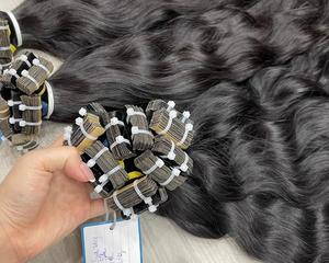 Produit tendance chaud vente en gros de cheveux bruts 100% cheveux humains vietnamiens bande de cheveux extensions de cheveux grand en stock - Product Image 3