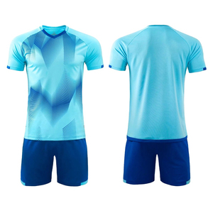 Conjunto de Camisetas de Fútbol para Hombre 2025, Uniforme de Fútbol Transpirable 100% Poliéster, Cuello en V, Nombre del Equipo Personalizado, LUMINA LOOM - Product Image 1