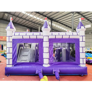 Castillo Inflable de PVC de Grado Comercial con Tobogán - Product Image 1