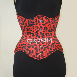 Corset imprimé léopard rouge - Product Image 5