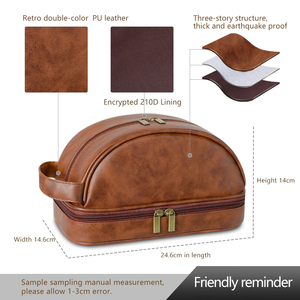 Toiletry <b>Bag</b> Men Custom Men's Toiletry <b>Bag</b> <b>Travel</b> Toiletry <b>Bag</b> - Product Image 4