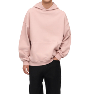 OEM Sweats à capuche thermiques personnalisés de haute qualité pour hommes Pull à épaules tombantes style respirant Sweats à capuche décontractés pour hommes - Product Image 4
