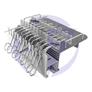 Knee Arthroscopy <b>Punch</b> Instrument <b>Set</b> Stainless Steel Surgical Kit with Sterilization Box - Product Image 3