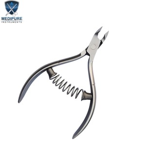 Cortaúñas de Acero Inoxidable, Mandíbula Afilada, Precisión, Resorte, Herramienta Profesional de Manicura y Pedicura, Instrumentos de Belleza - Product Image 4