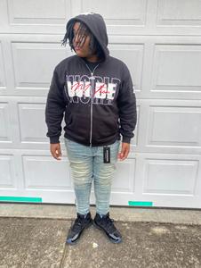 เสื้อฮู้ดปักลายฤดูหนาวแบบสั่งทำพิเศษสำหรับผู้ชาย ชุดวอร์มสไตล์วินเทจสตรีทแวร์ ผ้าฟลีซหนานุ่ม สกรีนโลโก้ตามสั่ง ขายส่ง - Product Image 6